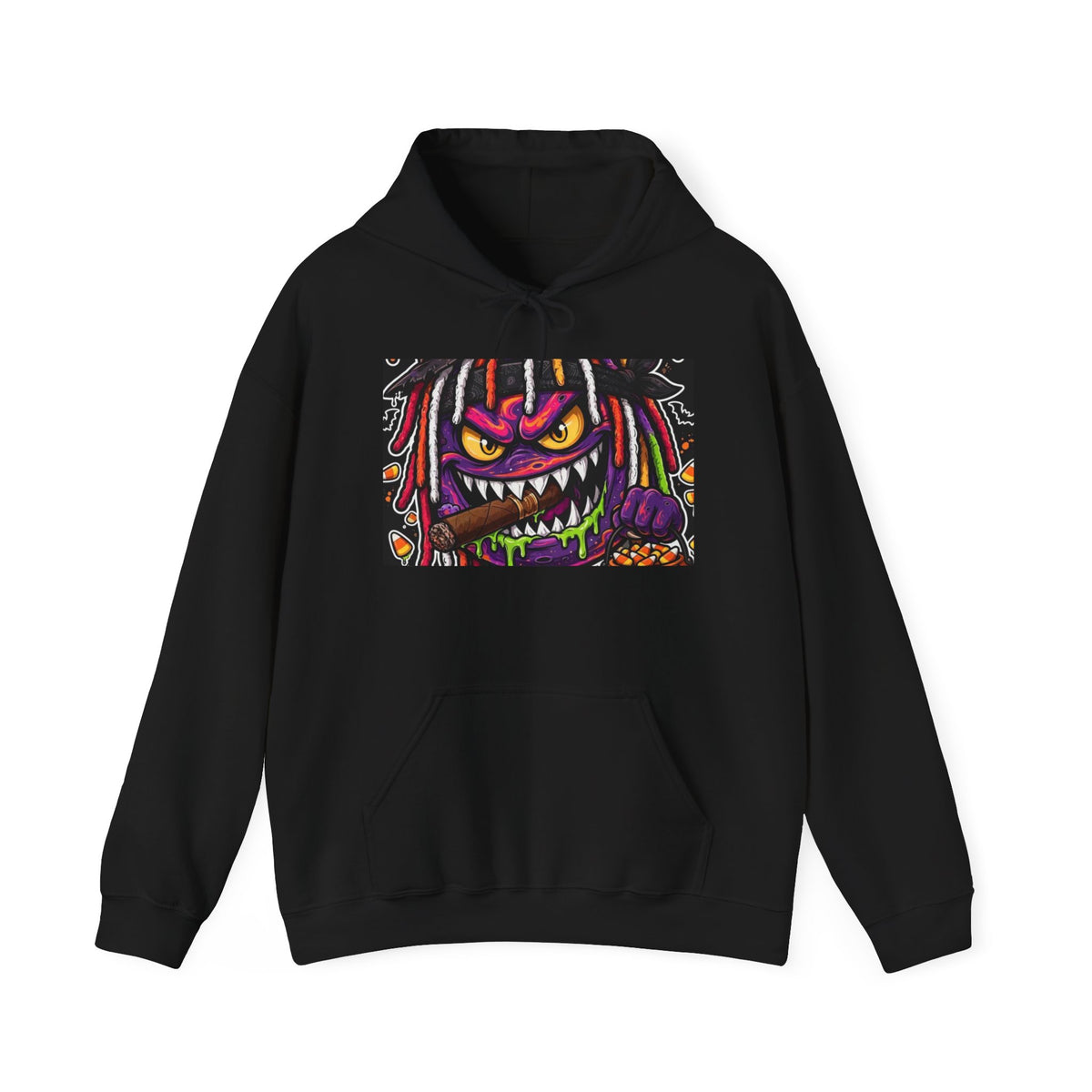 OUTRLIMIT Halloween Witch Cigar Hoodie