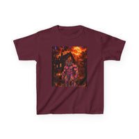 OUTRLIMIT Titan Orange Sun Haunted Tee - Teen