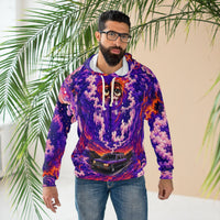 Psychedelic All-Over Print Hoodie