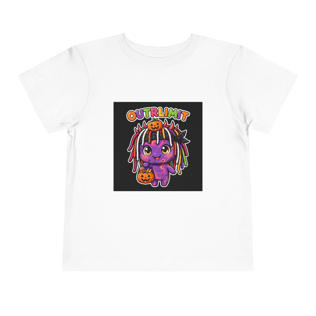 OUTRLIMIT Toddler Halloween Purple Monster Tee