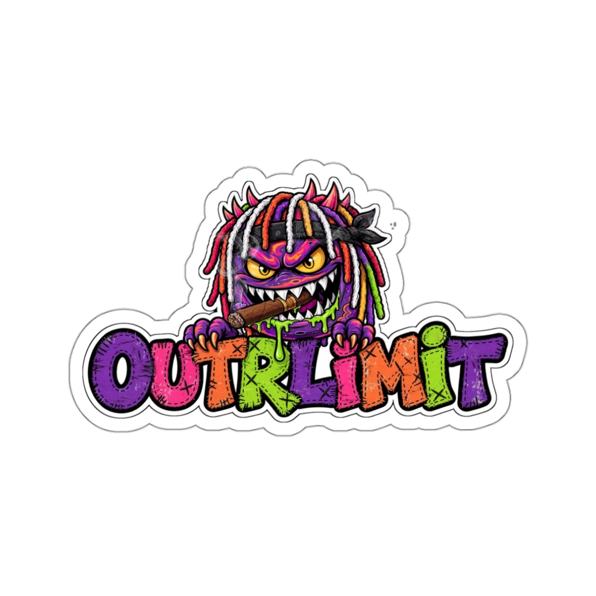 OUTRLIMIT Mascot Die-Cut Stickers