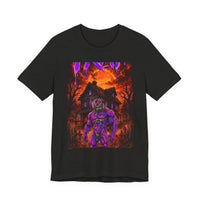 OUTRLIMIT TRAP Round Orange Sun Haunted Tee - Adult