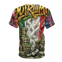 OUTRLIMIT Hustlin Made Me Rich AOP Tee - Italian Flag
