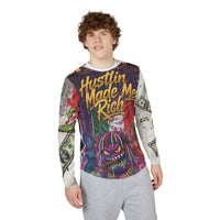 OUTRLIMIT Hustlin Made Me Rich AOP Long Sleeve - English