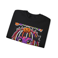 OUTRLIMIT Halloween Purple Monster Crewneck