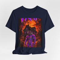 OUTRLIMIT TRAP Round Orange Sun Haunted Tee - Adult