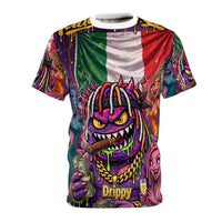 OUTRLIMIT Hustlin Made Me Rich AOP Tee - Italian Flag