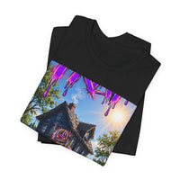OUTRLIMIT TRAP Round Daytime Haunted Tee - Adult