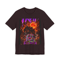 OUTRLIMIT TRAP Titan Orange Sun Haunted Tee - Adult
