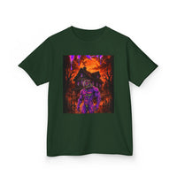 OUTRLIMIT TRAP Round Orange Sun Haunted Tee - Kids