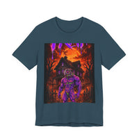 OUTRLIMIT TRAP Round Orange Sun Haunted Tee - Adult