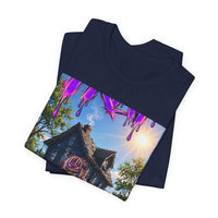 OUTRLIMIT TRAP Round Daytime Haunted Tee - Adult