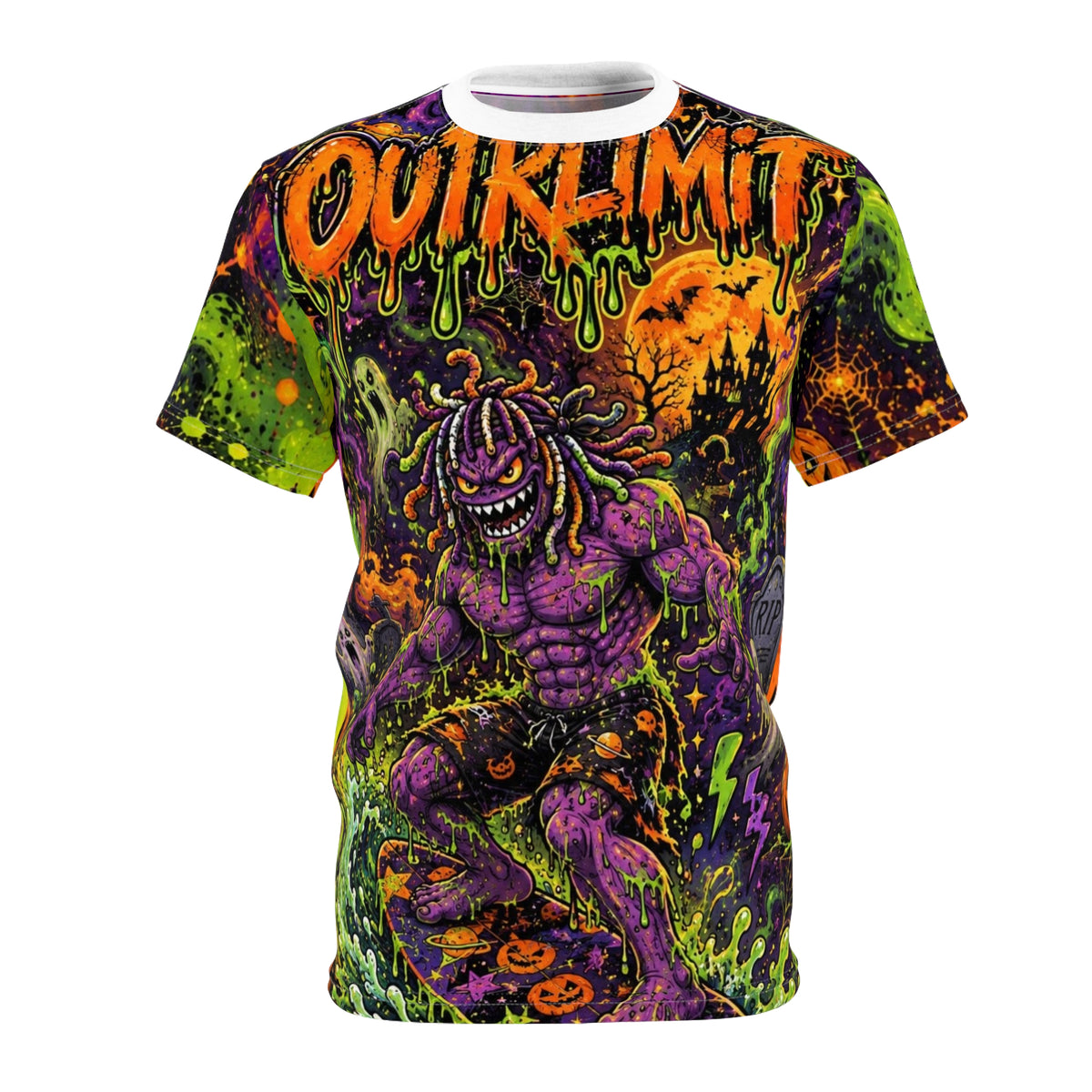 OUTRLIMIT Halloween Drippy AOP Tee