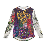 OUTRLIMIT Hustlin Made Me Rich AOP Long Sleeve - English