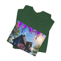 OUTRLIMIT TRAP Round Daytime Haunted Tee - Adult