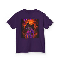 OUTRLIMIT TRAP Round Orange Sun Haunted Tee - Kids
