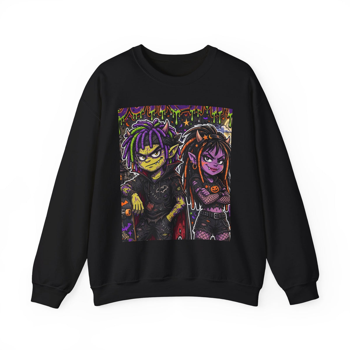 OUTRLIMIT Halloween Teen Monsters Crewneck