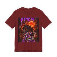 OUTRLIMIT TRAP Titan Orange Sun Haunted Tee - Adult