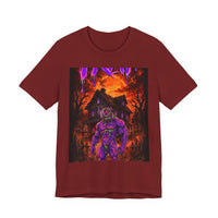 OUTRLIMIT TRAP Round Orange Sun Haunted Tee - Adult