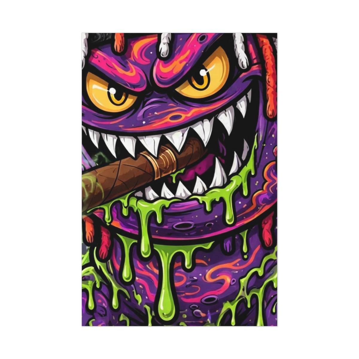 OUTRLIMIT Halloween Toxic Slime Poster
