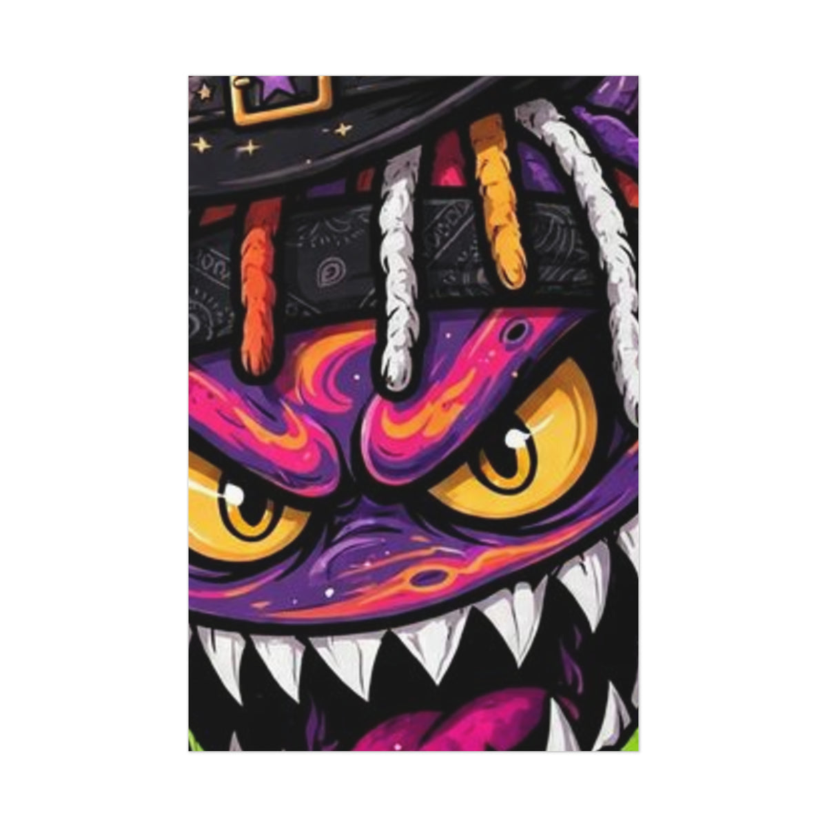 OUTRLIMIT Halloween Edgy Monster Poster