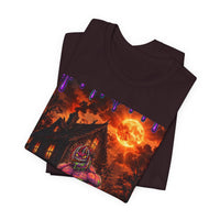 OUTRLIMIT Titan Orange Sun Haunted Tee - Adult