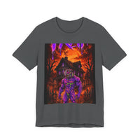 OUTRLIMIT TRAP Round Orange Sun Haunted Tee - Adult