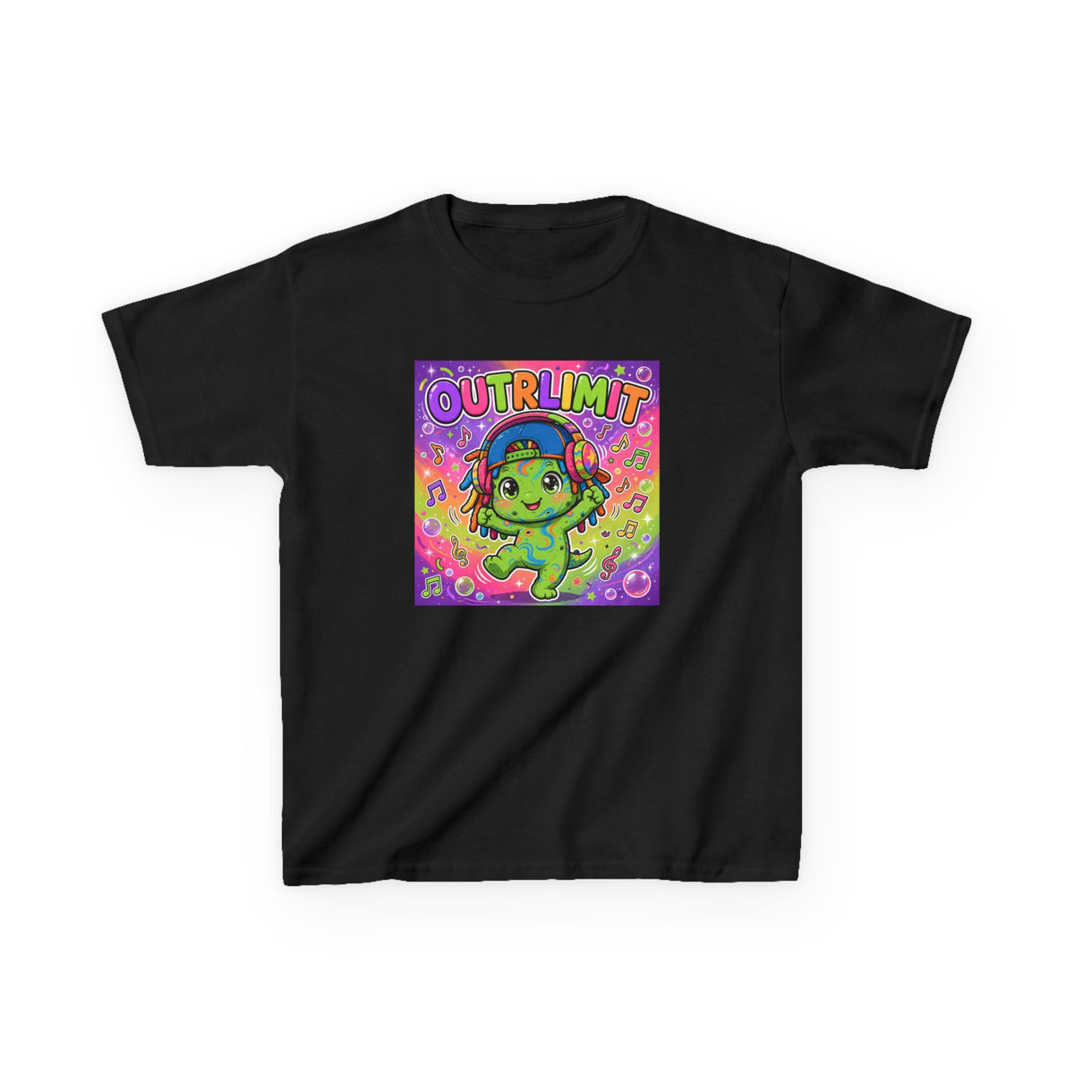 OUTRLIMIT Boys Headphones Kids Tee
