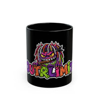 OUTRLIMIT Mascot Black Mug
