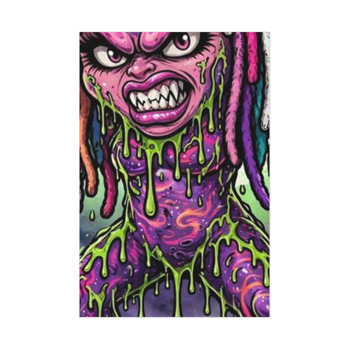 OUTRLIMIT Halloween Slime Queen Poster