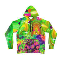 OUTRLIMIT Neon Drippy Surf AOP Hoodie