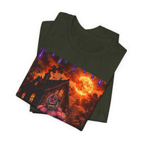 OUTRLIMIT Titan Orange Sun Haunted Tee - Adult