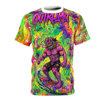OUTRLIMIT Neon Drippy Surf AOP Tee (Classic)