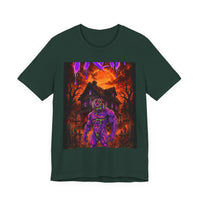 OUTRLIMIT TRAP Round Orange Sun Haunted Tee - Adult
