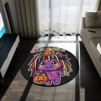 OUTRLIMIT Halloween Purple Monster Rug