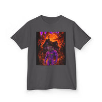 OUTRLIMIT TRAP Round Orange Sun Haunted Tee - Kids