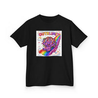 OUTRLIMIT Girls Rainbow Slide Kids Tee