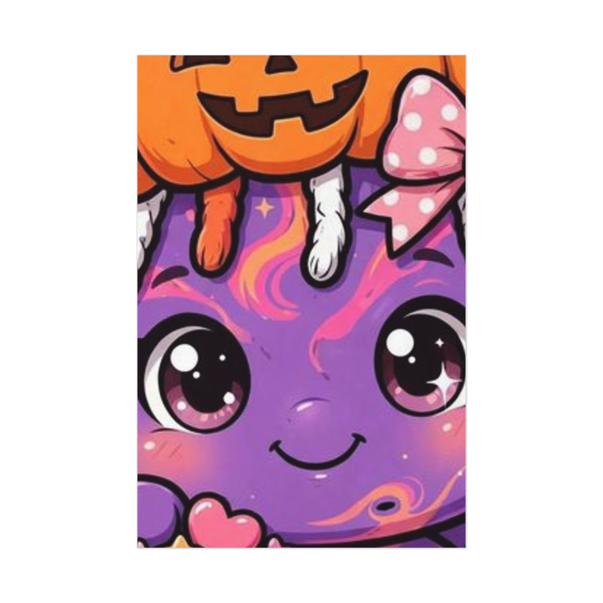 OUTRLIMIT Halloween Girls Monster Poster