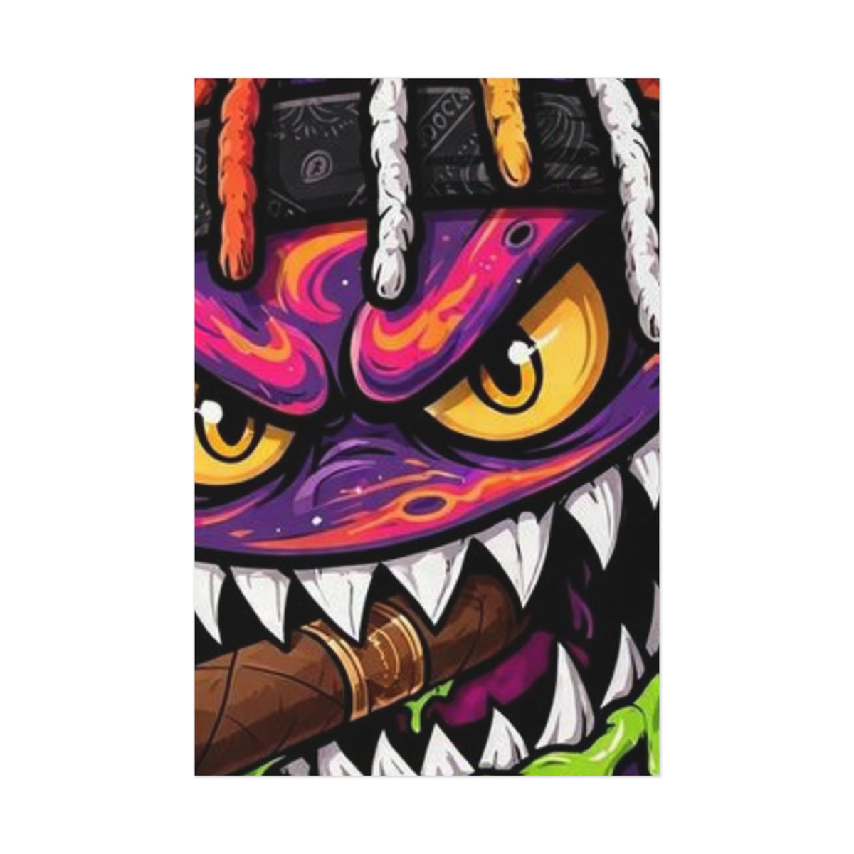 OUTRLIMIT Halloween Witch Cigar Poster