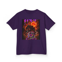 OUTRLIMIT TRAP Titan Orange Sun Haunted Tee - Kids