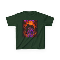 OUTRLIMIT TRAP Round Orange Sun Haunted Tee - Teen