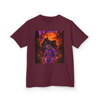 OUTRLIMIT TRAP Round Orange Sun Haunted Tee - Teen