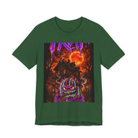 OUTRLIMIT TRAP Titan Orange Sun Haunted Tee - Adult