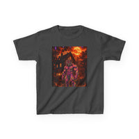 OUTRLIMIT Titan Orange Sun Haunted Tee - Teen