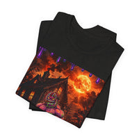 OUTRLIMIT Titan Orange Sun Haunted Tee - Adult