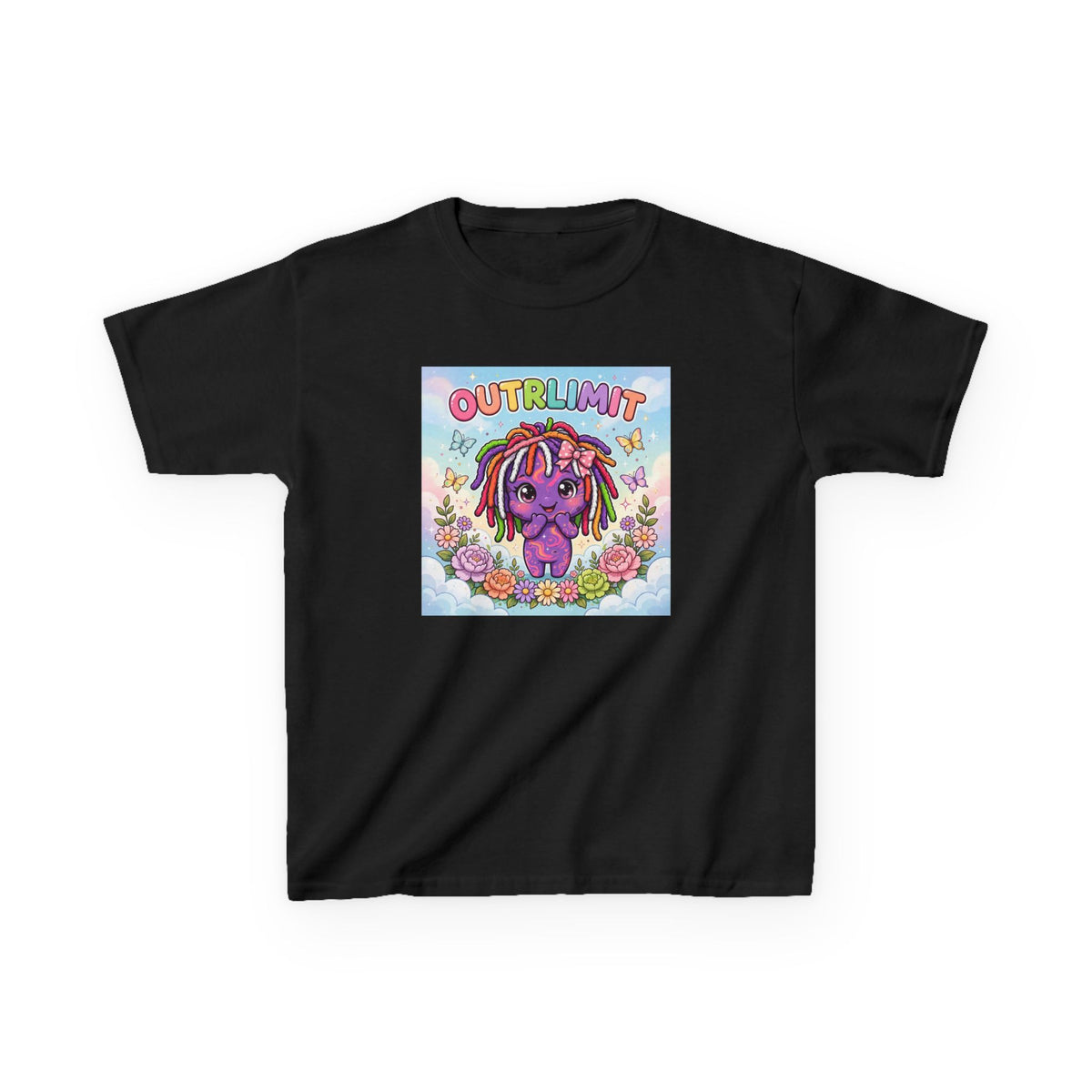OUTRLIMIT Girls Flower Garden Kids Tee
