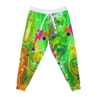 OUTRLIMIT Neon Drippy Surf AOP Joggers