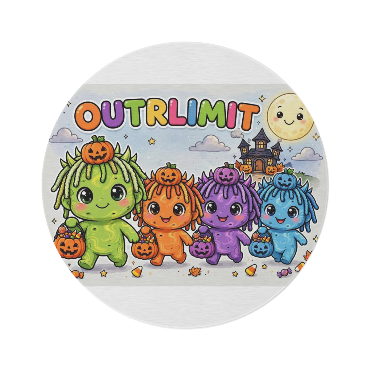 OUTRLIMIT Halloween Trick or Treat Crew Rug