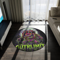 OUTRLIMIT Halloween Toxic Slime Rug