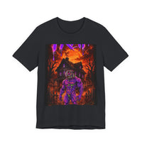 OUTRLIMIT TRAP Round Orange Sun Haunted Tee - Adult